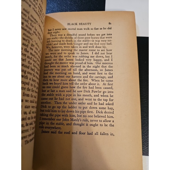 black beauty anna sewell vintage - Picture 4 of 4